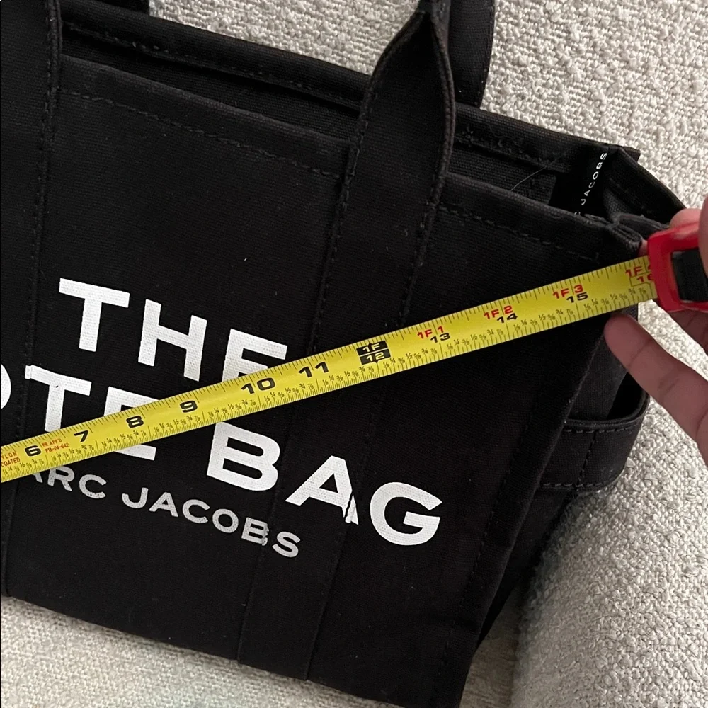 Marc Jacobs Black Canvas Tote Bag - Picture 11 of 14